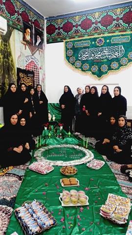 سفره تبرکی حضرت علی اصغرعلیه السلام
