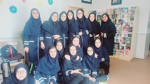 بازدید متوسطه اول محمدالشامسی همراه با برگزاری کلاس درسی